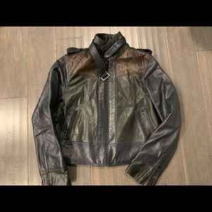 Kenneth Cole leather jacket xs